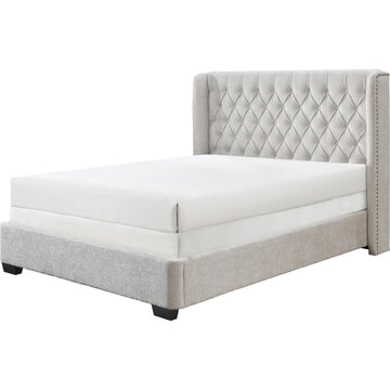  Crown Mark Daphne 5094OT-Q Queen Bed - Oat Tweed IMAGE 1
