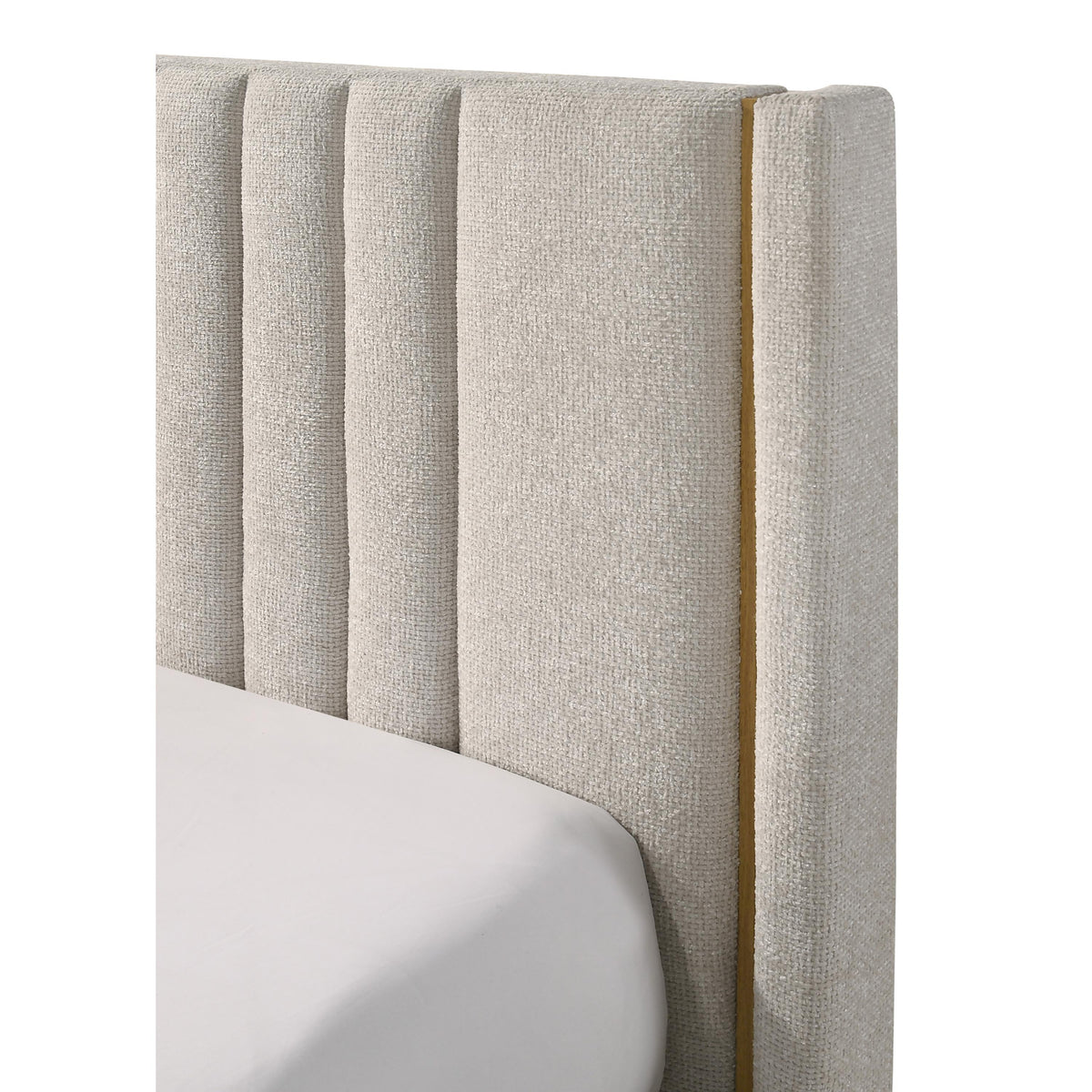  Crown Mark Charlene 5108OT-K King Bed - Oat Tweed IMAGE 4