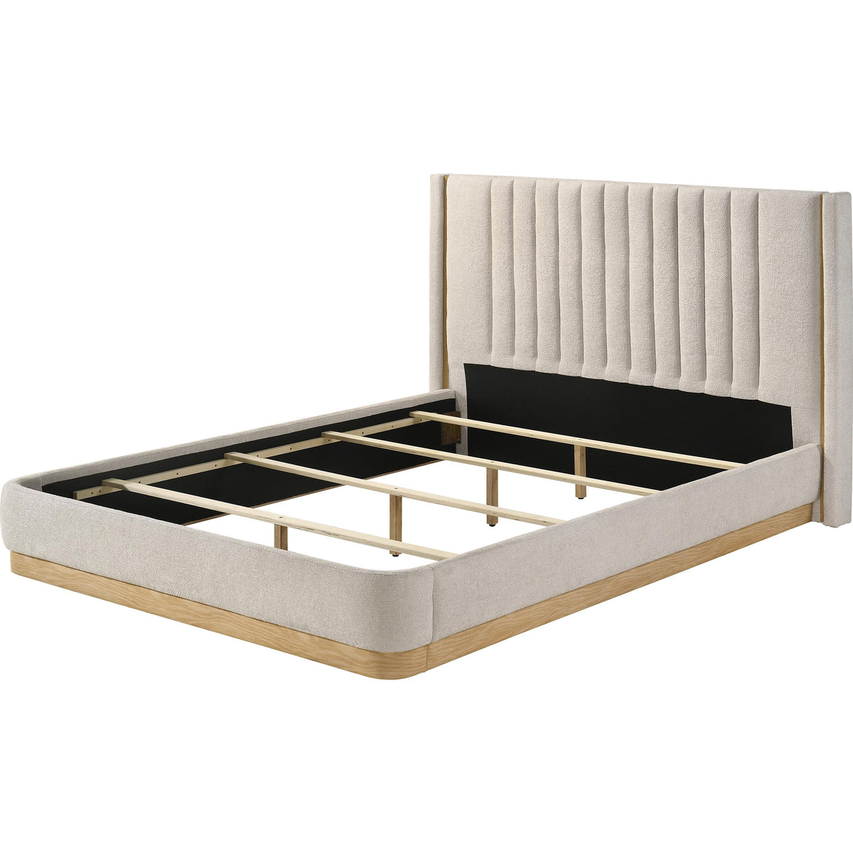  Crown Mark Charlene 5108OT-Q Queen Bed - Oat Tweed IMAGE 2