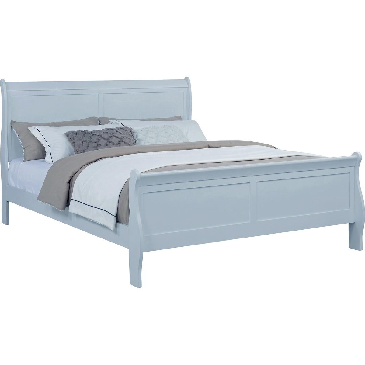  Crown Mark Louis Philip B3760-K King Bed - Blue IMAGE 1
