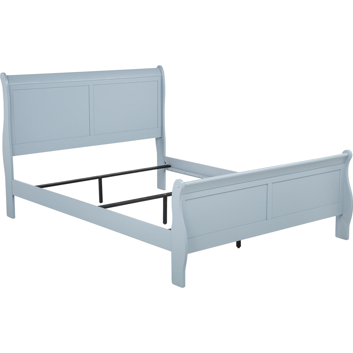  Crown Mark Louis Philip B3760-Q Queen Bed - Blue IMAGE 2