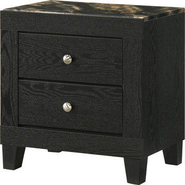  Crown Mark Cadence B4515-2 Night Stand - Gold/Black IMAGE 1