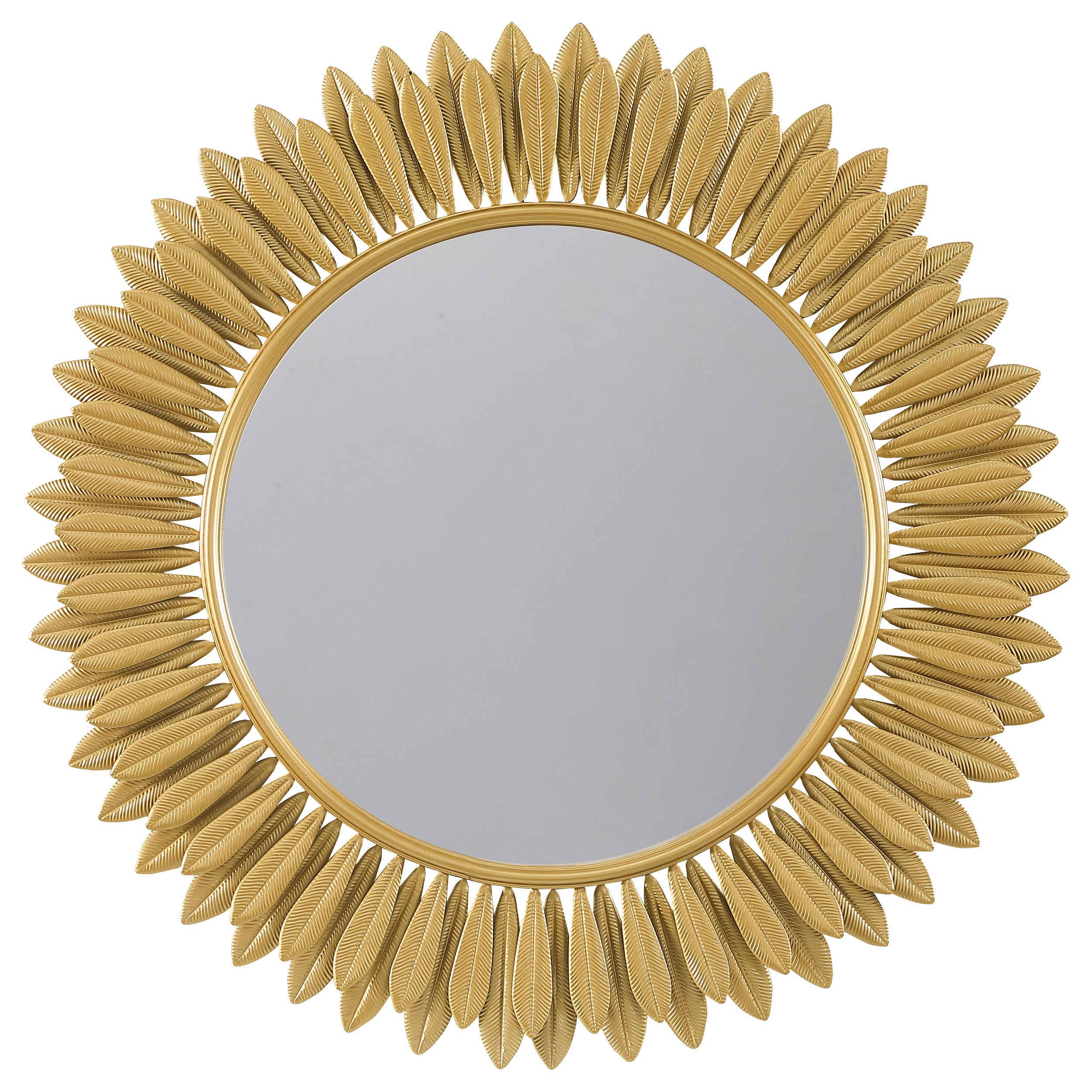 Tuscany Sunburst Wall Mirror 35 x 35 Gold