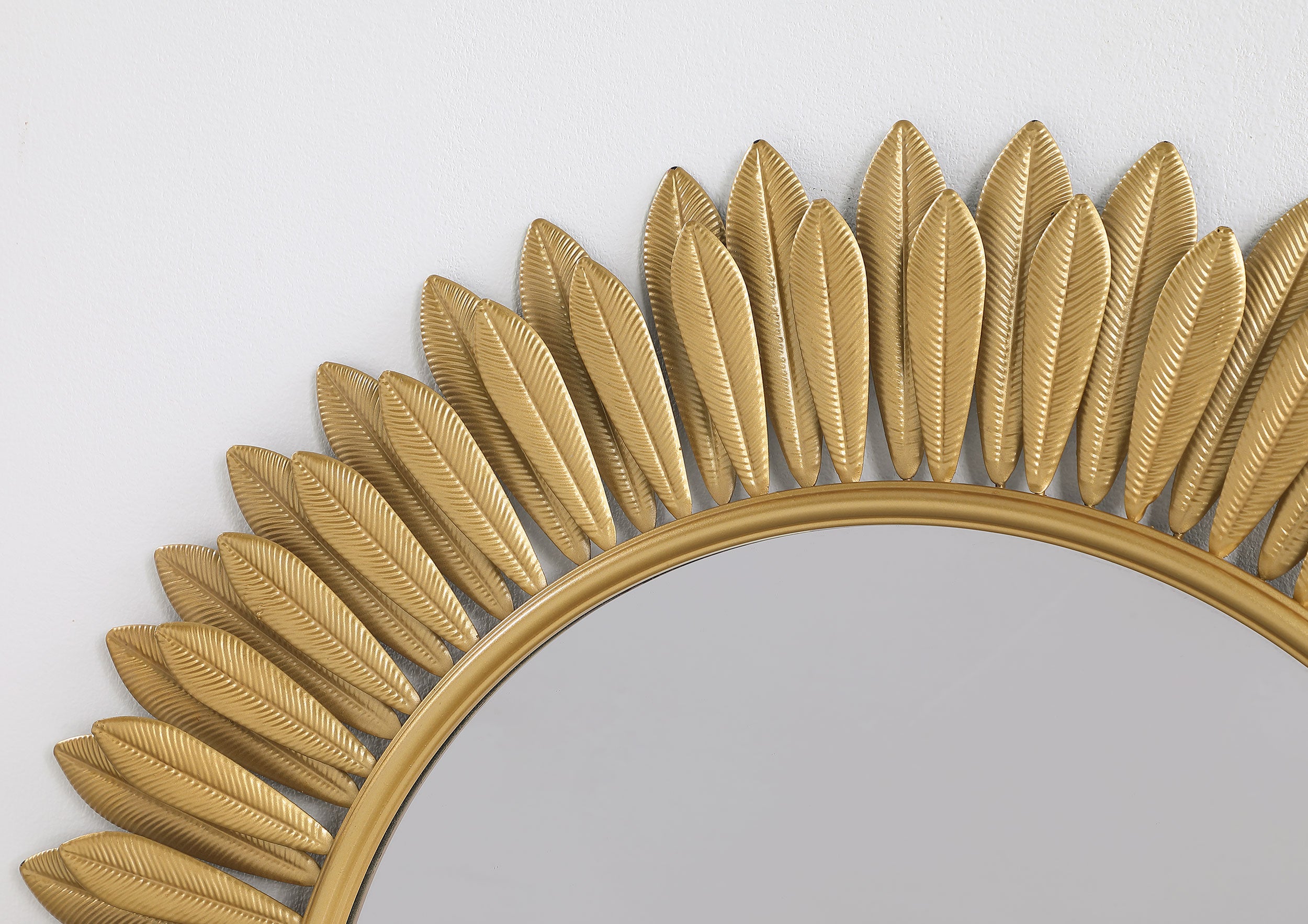 Tuscany Sunburst Wall Mirror 35 x 35 Gold