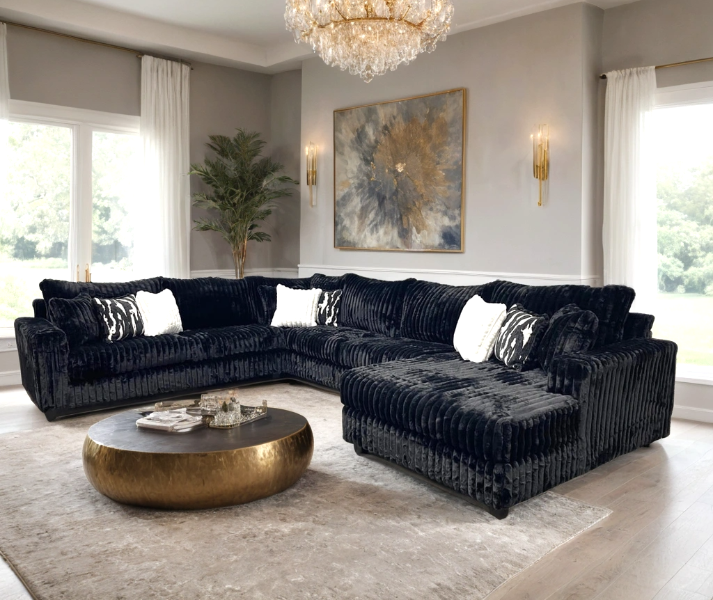 4PC Oversize Texan Sectional