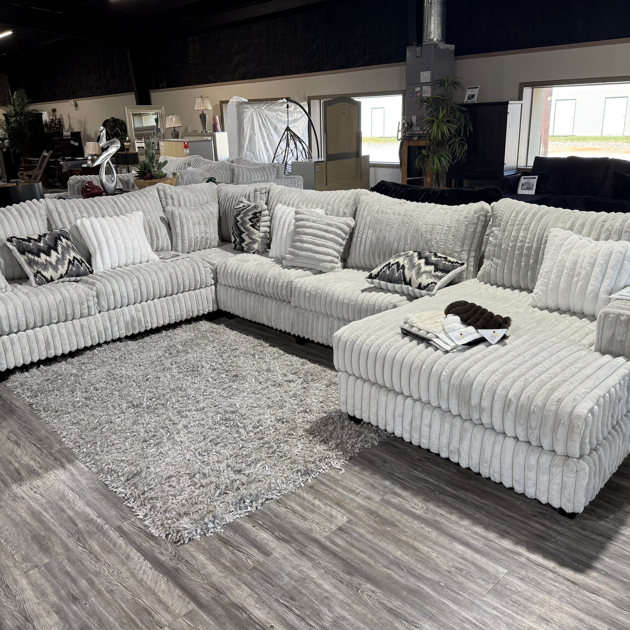 Oversize Teddy Sectional 170