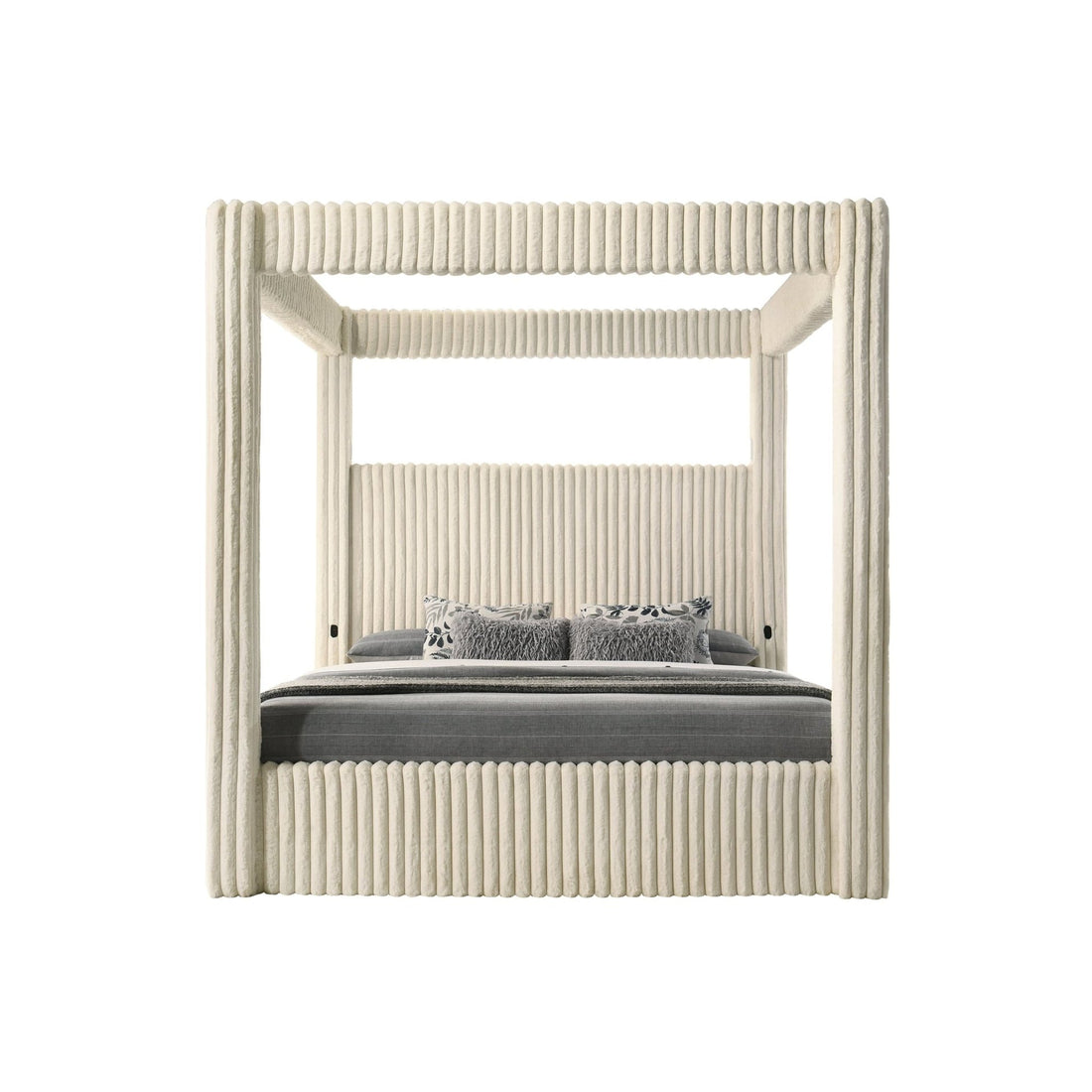 Heaven Cream Canopy Bed