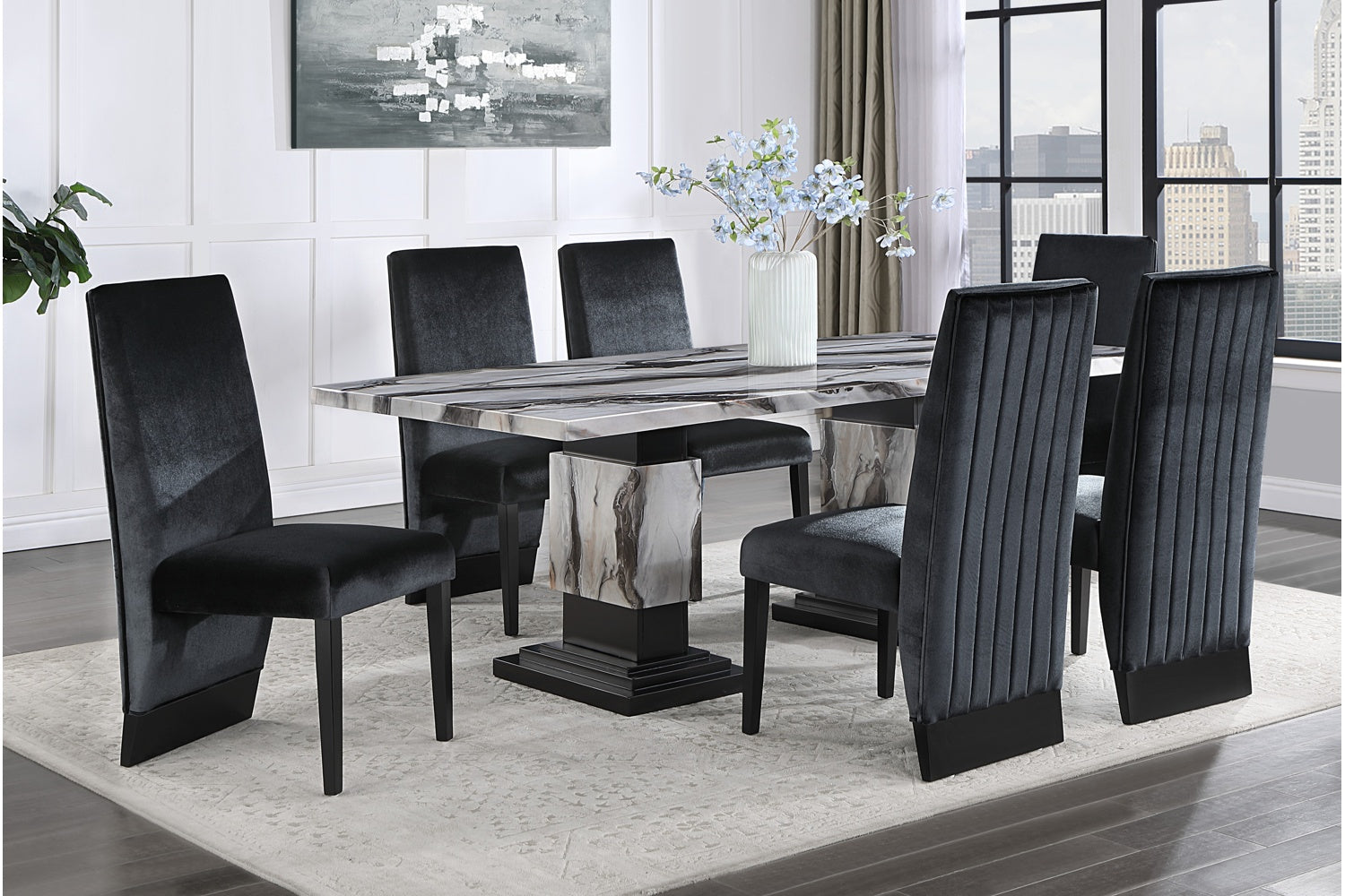 Empire Elegance 7 Pc Dining Set