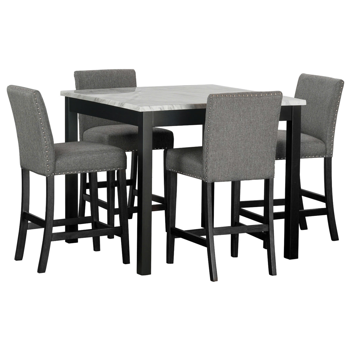 Empire Kors 12 Counter Height 5pc Dining Set