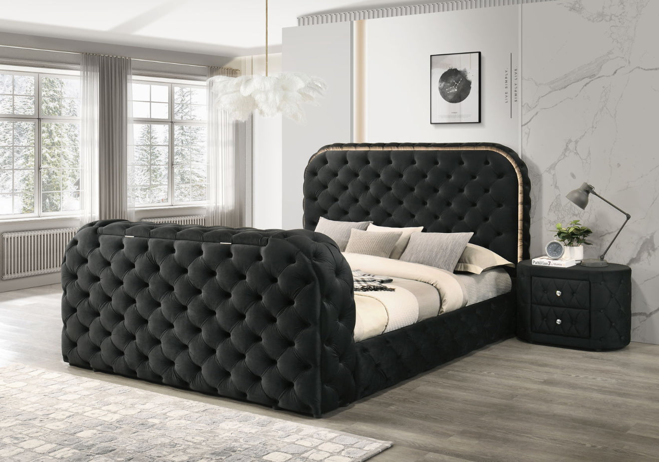 Black Dream Bed