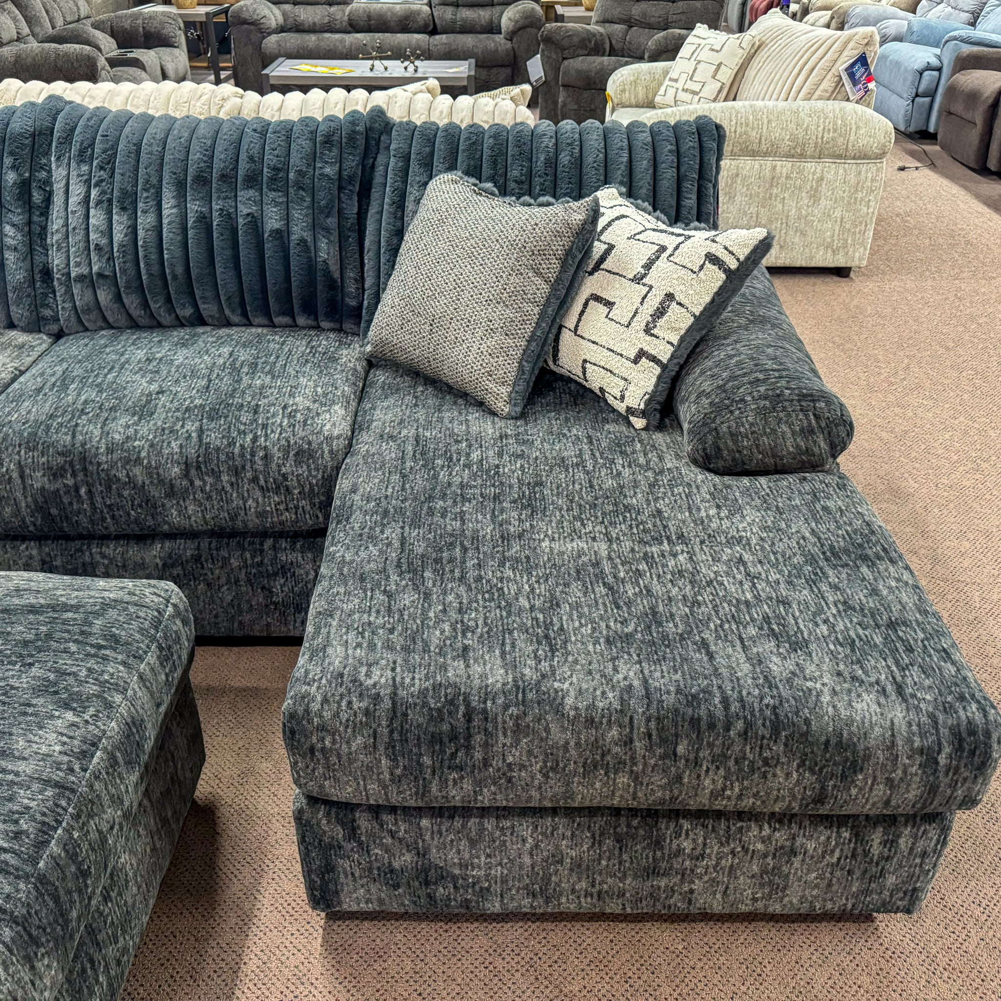 Galactic Charcoal Sectional