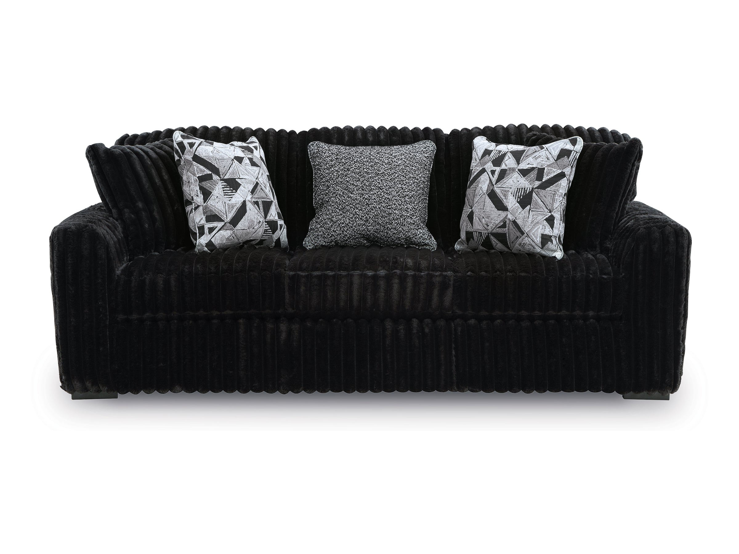 Ashley Midnight Madness Sofa and Loveseat