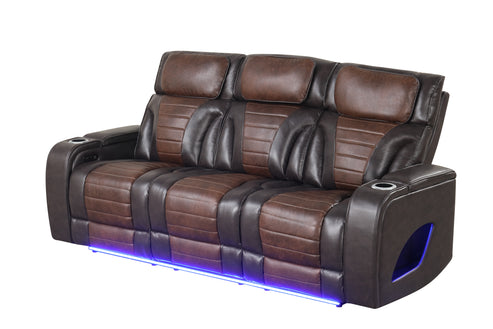 Empire Robin Brown Reclining Sofa Set