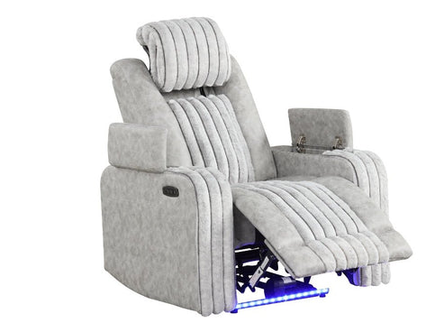 Empire Transformer Grey Reclining Sofa Set