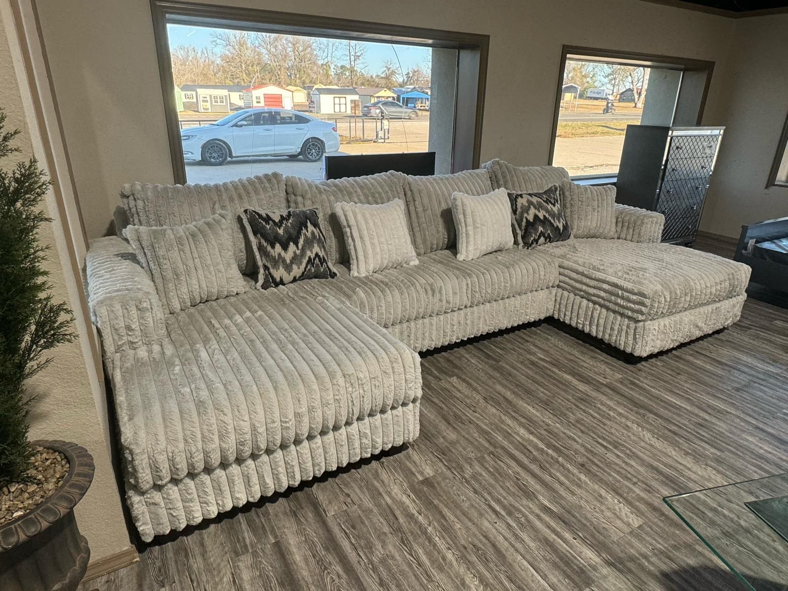 1970 Harmony Double Chaise Sectional