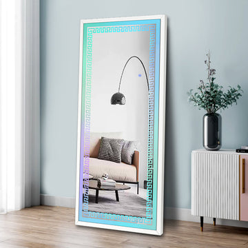 Glam Floor Mirror (LED+BLUETOOTH SPEAKER)