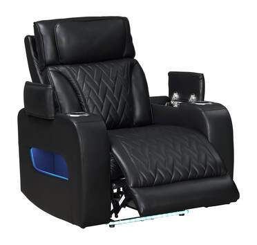 Skyline Black 3PC Power Reclining Set