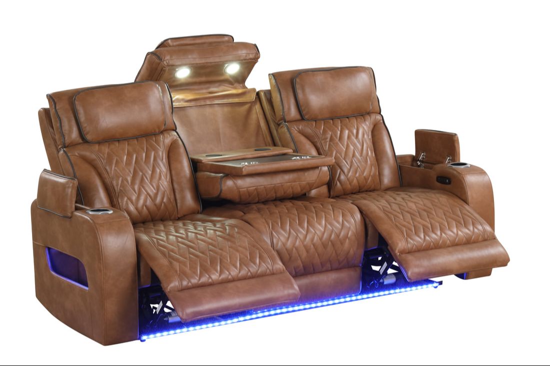 Skyline Brown 3PC Power Reclining Set