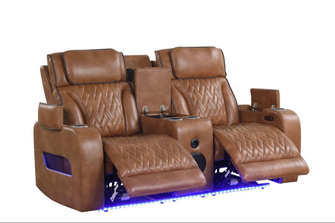 Skyline Brown 3PC Power Reclining Set