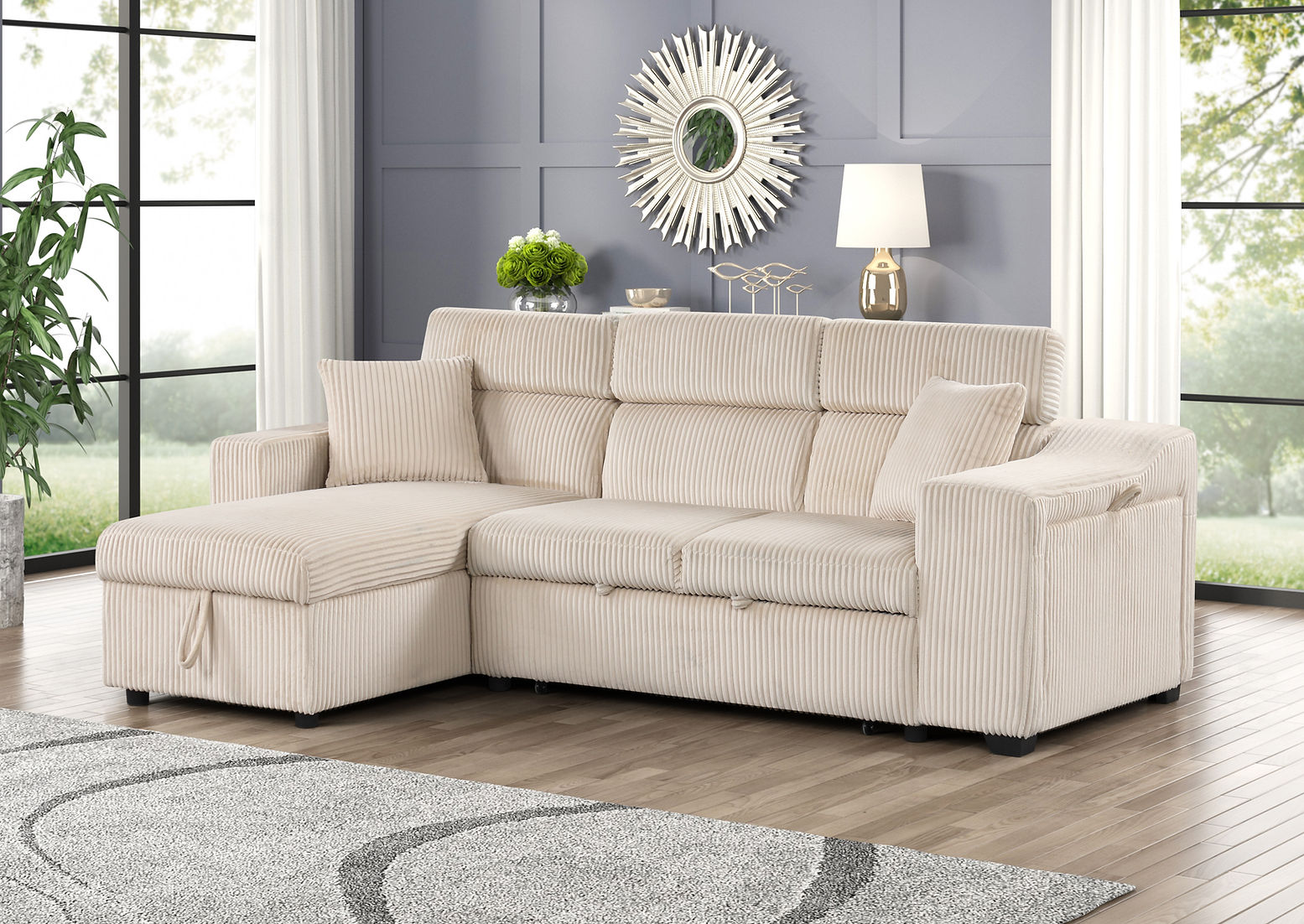 Tierra Sleeper Sectional