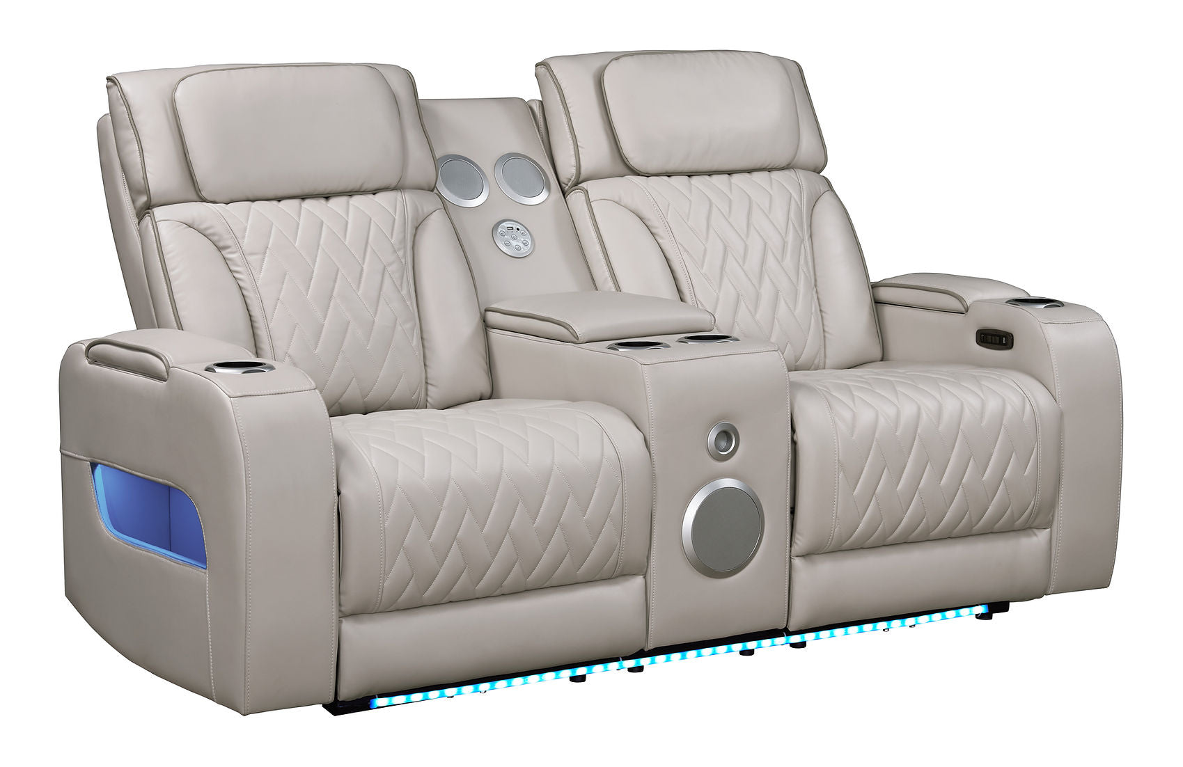 Skyline Sand 3pc Power Reclining Set