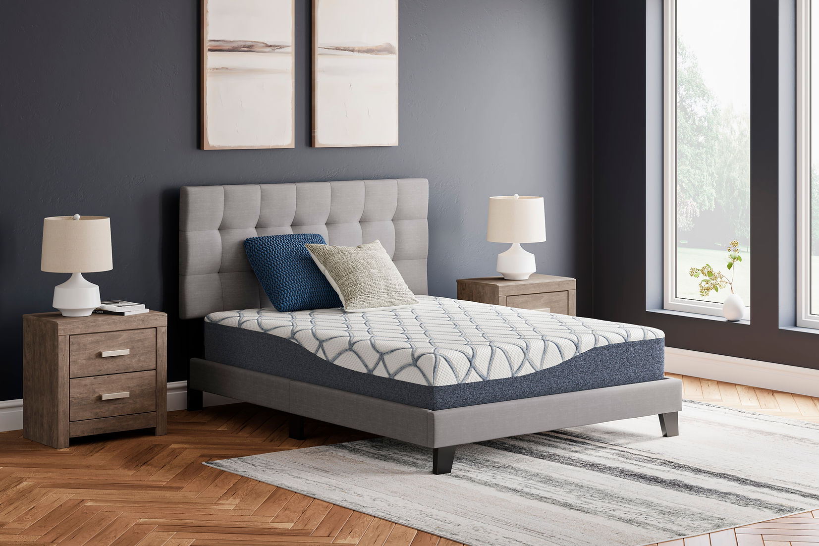 Ashley Sleep Gruve 10" Firm Memory Foam Mattress