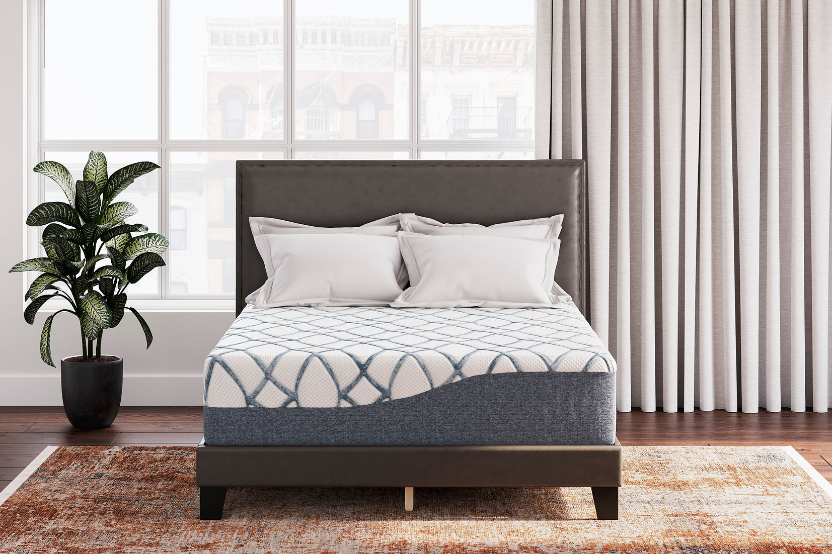 Ashley Sleep Gruve 14" Plush Memory Foam Mattress