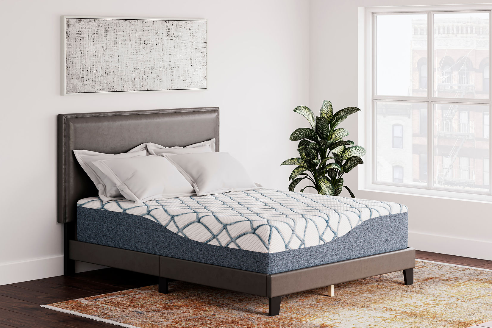 Ashley Sleep Gruve 14" Plush Memory Foam Mattress