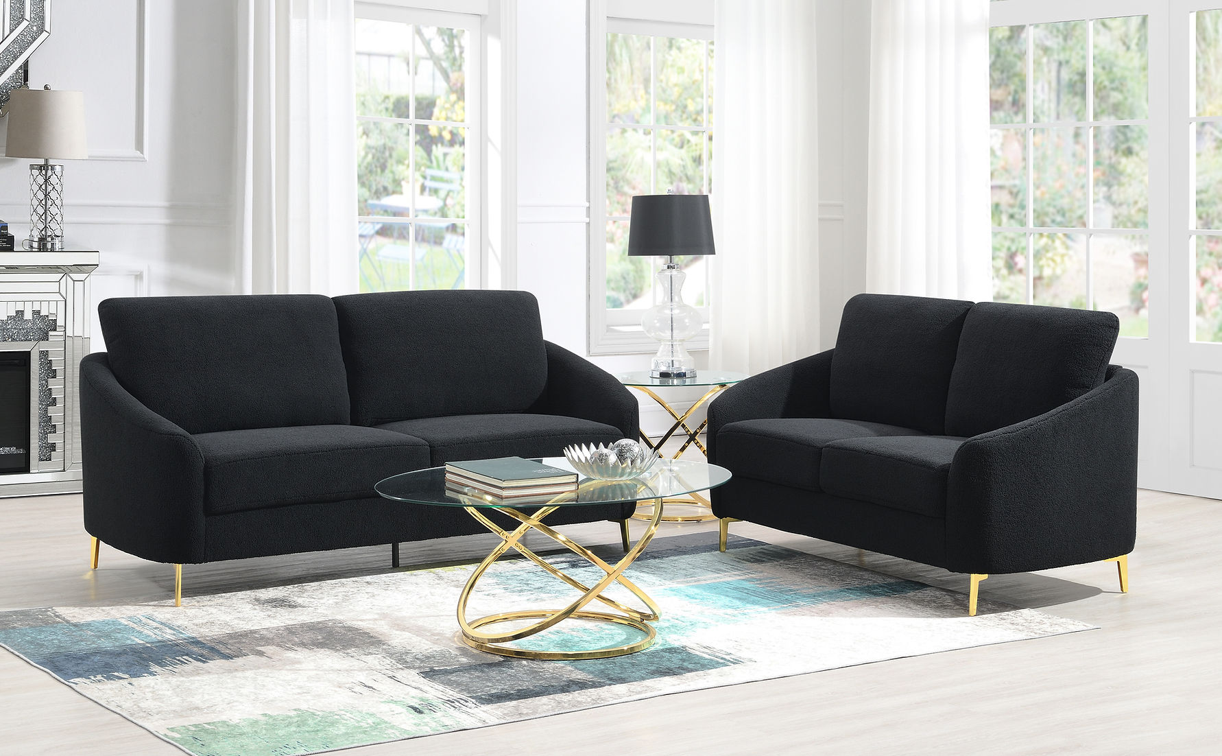 Lila Sofa and Loveseat Set