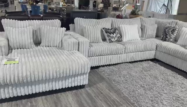 Oversize Teddy Sectional 170