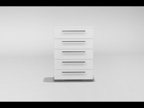  Furniture of America Clementine 5-Drawer Chest CM7201C EXTERNAL_VIDEO 1