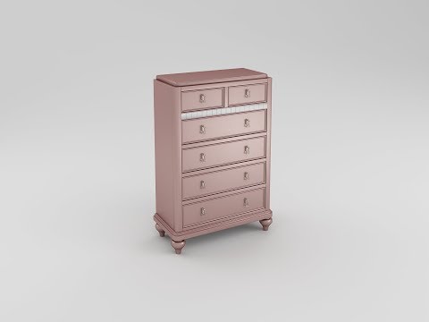  Furniture of America Avior 5-Drawer Chest CM7170RG-C EXTERNAL_VIDEO 1