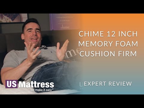 Chime 12" Plush Memory Foam Mattress (Delivers in 1-3 business days )