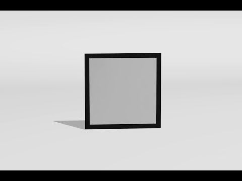  Furniture of America Louis Philippe Dresser Mirror CM7866BK-M EXTERNAL_VIDEO 1