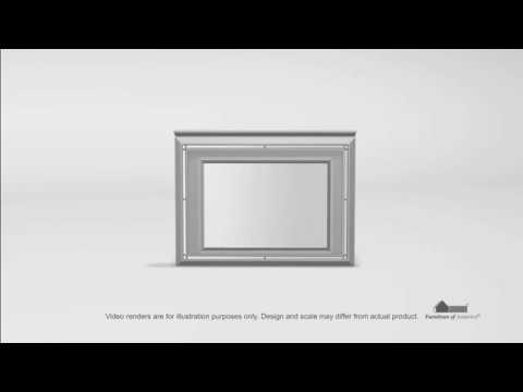  Furniture of America Bellanova Dresser Mirror CM7979SV-M EXTERNAL_VIDEO 1