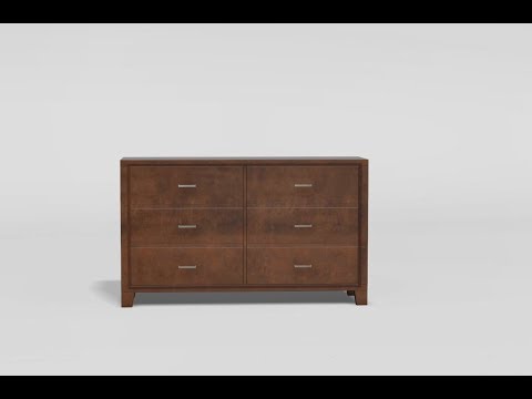  Furniture of America Enrico 6-Drawer Dresser CM7068D EXTERNAL_VIDEO 1